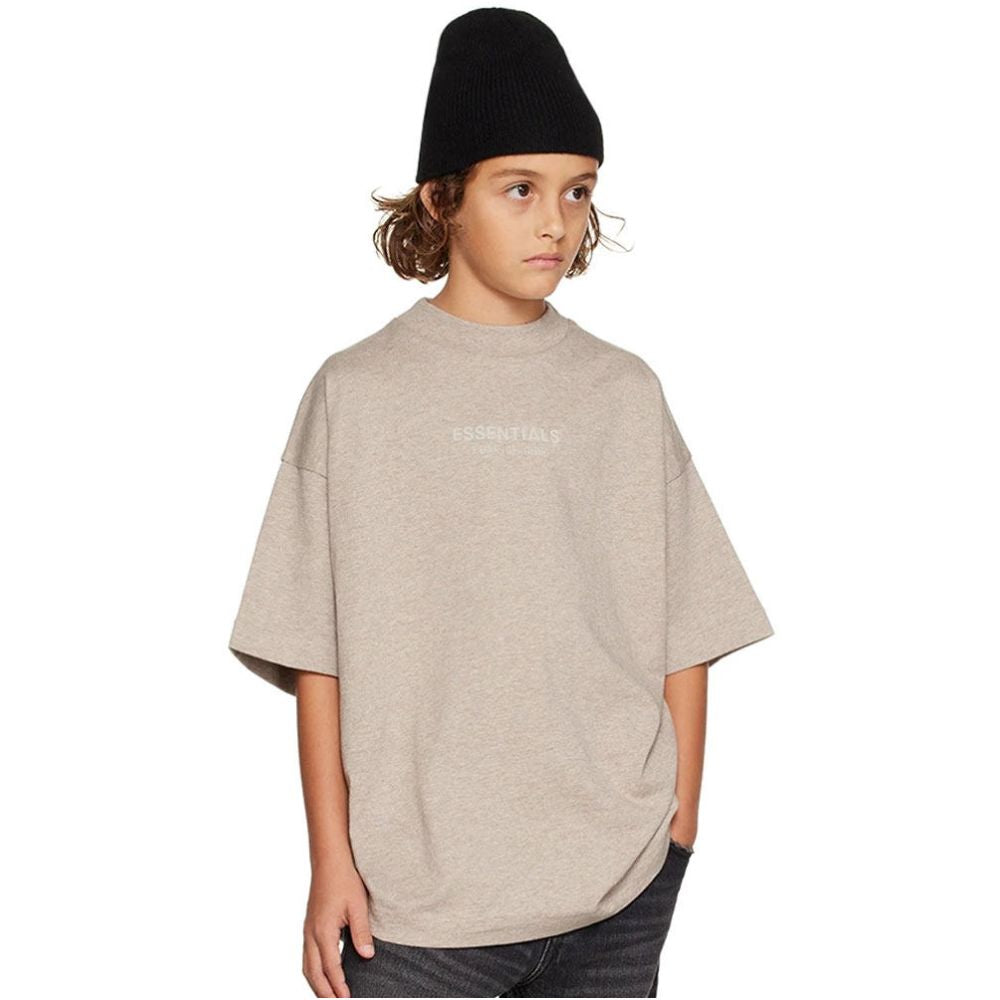 Cloud Series ESSENTIALS26 New Summer Children s Clothing Loose T Shirt European and American Trendy Brand Boys and Girls Short Sleeve image 2