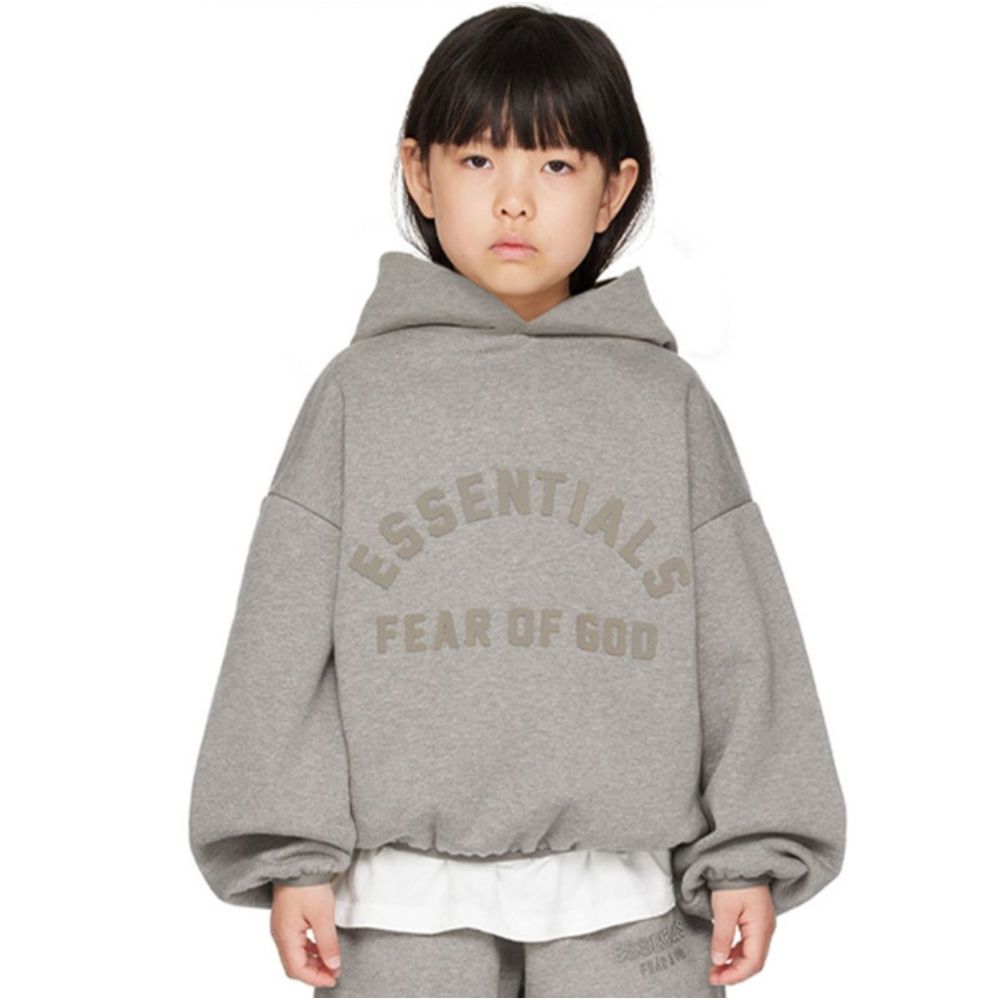 New ESSENTIALSGLEN American Trendy Brand Hoodie Children s Wear Men s and Women s Velvet Hoodie Jacket