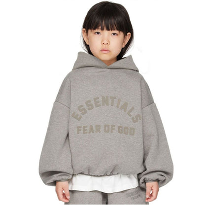New ESSENTIALSGLEN American Trendy Brand Hoodie Children s Wear Men s and Women s Velvet Hoodie Jacket