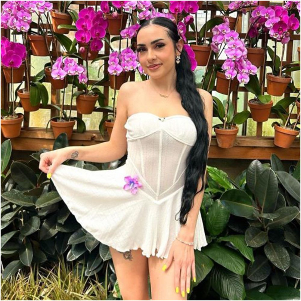 Hot girl style women clothing elastic chest wrapped girl s heart dress with hollowed out backless pleated princess dress and exposed shoulders for women
