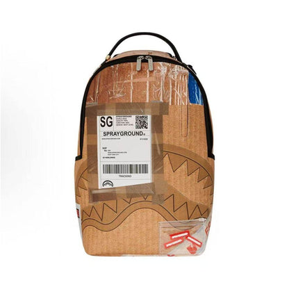 SprayGround Shark Mouth 25 Autumn Winter Embroidered Tie Dyeing Men s and Women s Anti Splashing Backpack Backpack Backpack