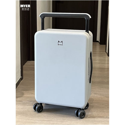 MYER Luggage 20 inch Boarding Case 24 inch Travel Case with Bearing Shock Absorber Skating Wheel Mid Center Wide Pull Rod Box