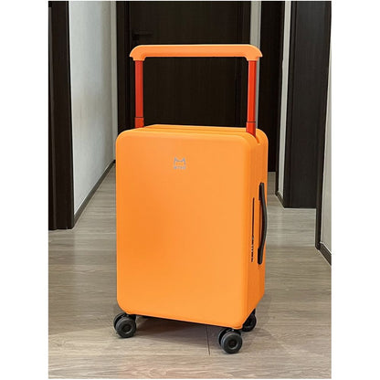 MYER Luggage 20 inch Boarding Case 24 inch Travel Case with Bearing Shock Absorber Skating Wheel Mid Center Wide Pull Rod Box