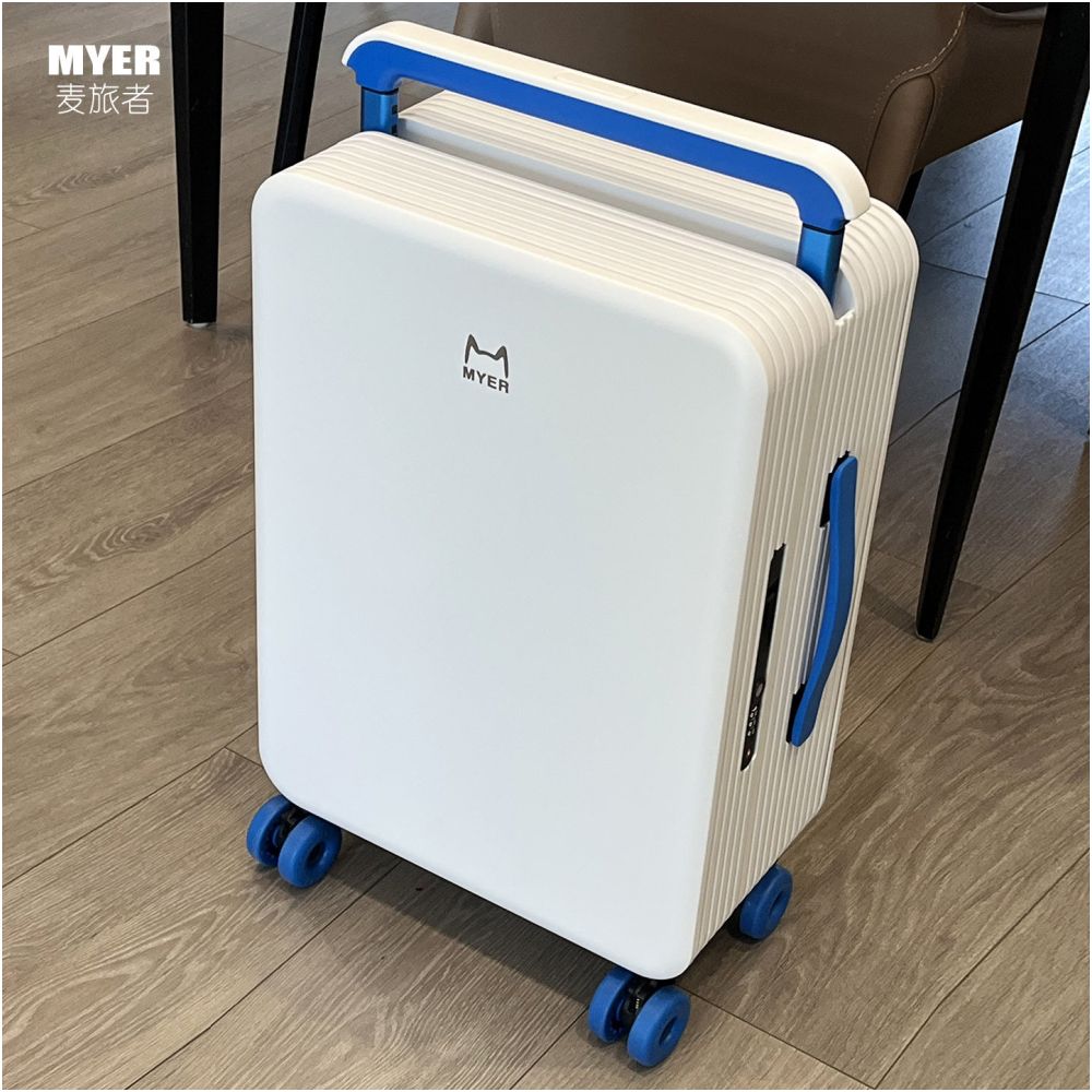 High appearance and wide luggage 20 inch suitcase for women s ice skating silent wheel travel case 24 inch suitcase for male students sturdy and drop resistant image 2
