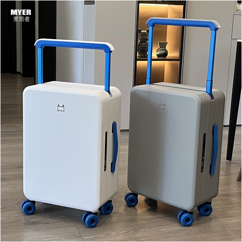 High appearance and wide luggage 20 inch suitcase for women s ice skating silent wheel travel case 24 inch suitcase for male students sturdy and drop resistant image 5