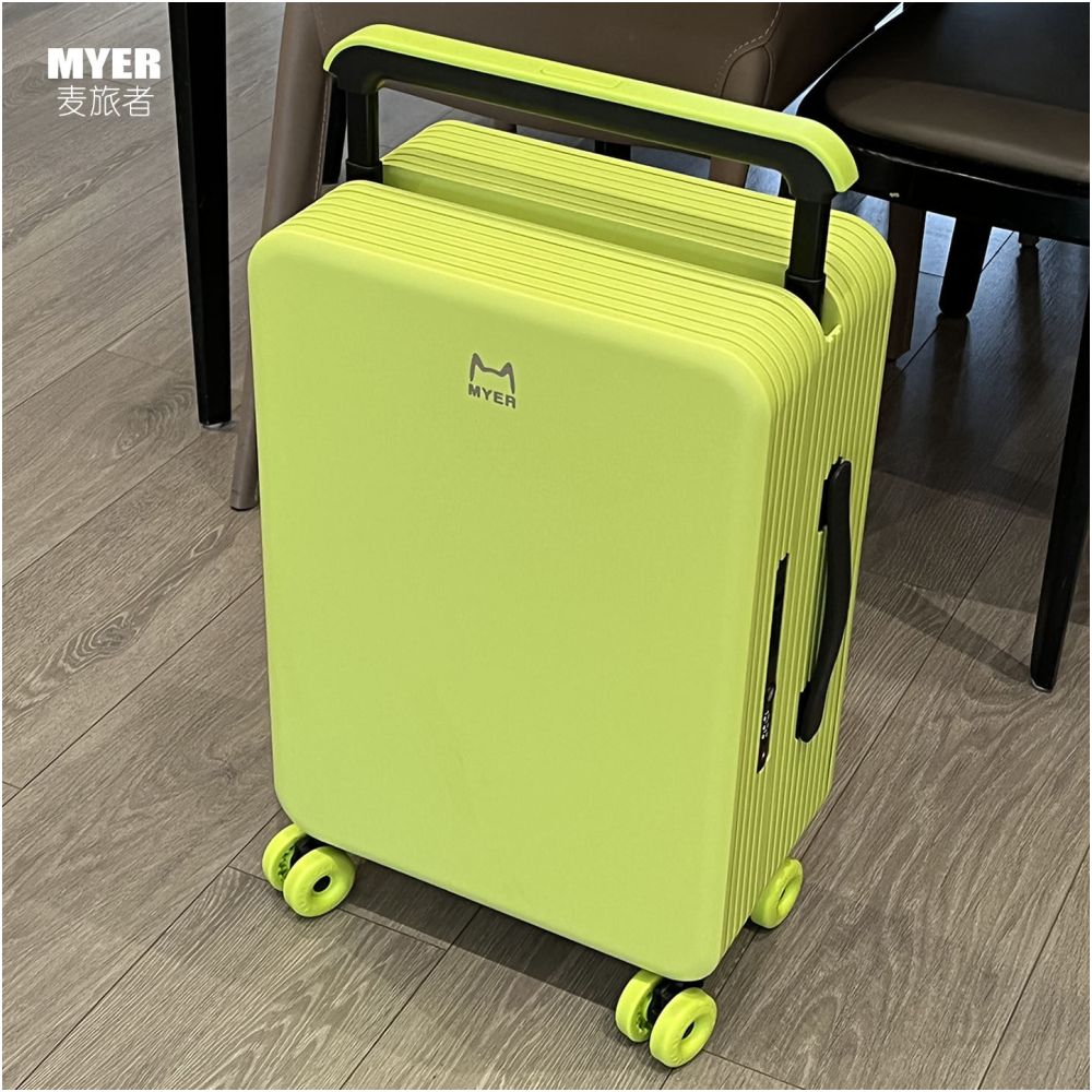 MYER High end Luggage Female 20 inch 2025 New High Beauty Dopamine Color Wide Trolley Case Student Travel Case image 0