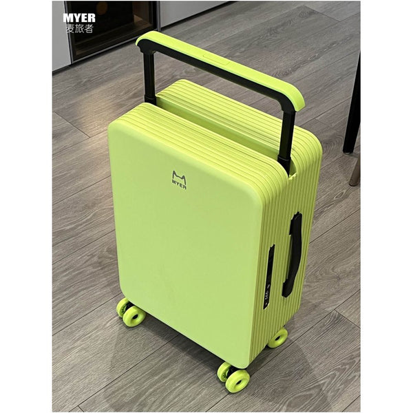 MYER High end Luggage Female 20 inch 2025 New High Beauty Dopamine Color Wide Trolley Case Student Travel Case