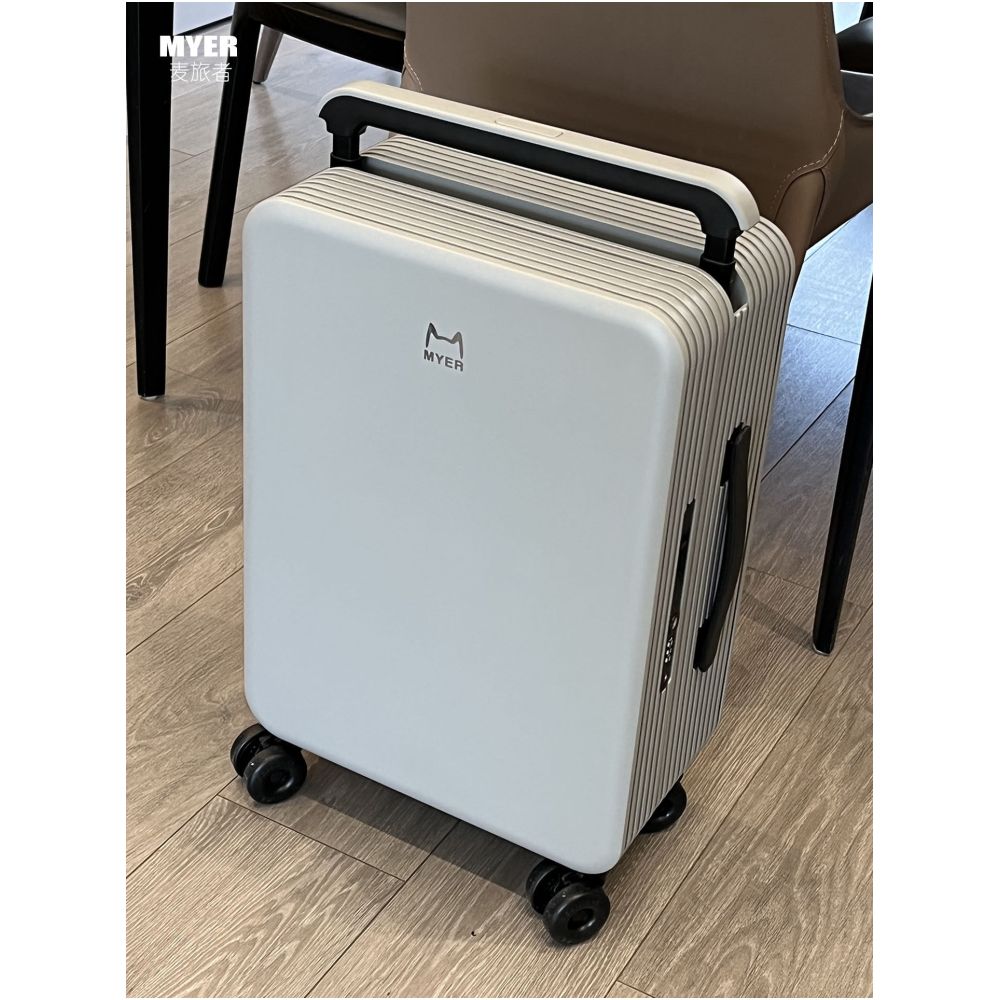MYER High end Luggage Female 20 inch 2025 New High Beauty Dopamine Color Wide Trolley Case Student Travel Case