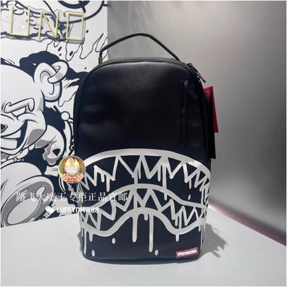 SprayGround transparent backpack unisex British style backpack SG counter genuine backpack