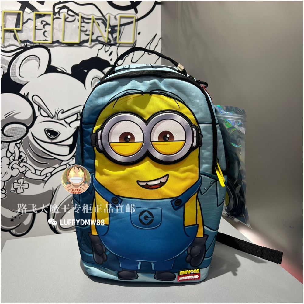 SprayGround counter genuine new 25 shark mouth backpack for male and female students SG transparent bag