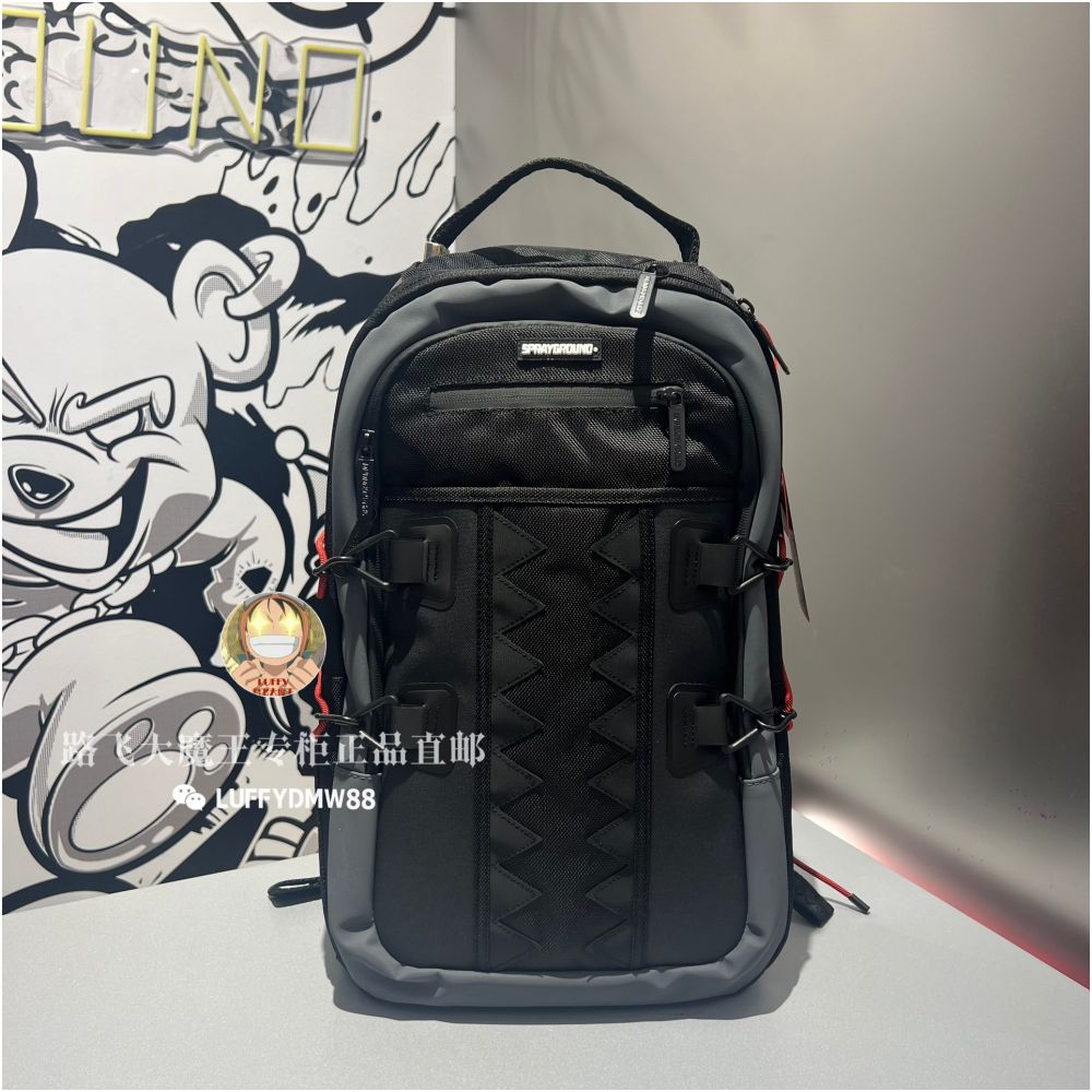 SprayGround counter genuine new 25 shark mouth backpack for male and female students SG transparent bag