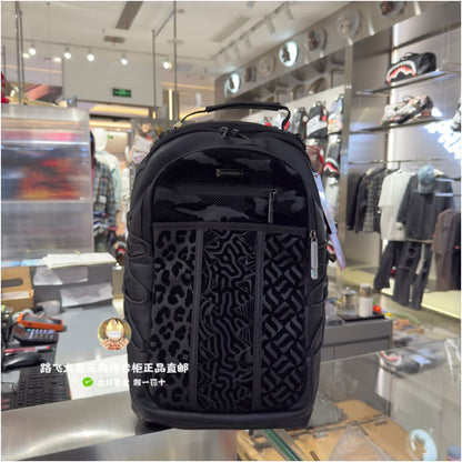 SprayGround counter genuine new 25 shark mouth backpack for male and female students SG transparent bag