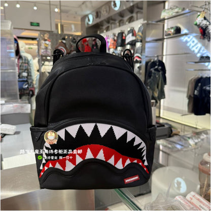 Authentic Special Offer SprayGround Counter Authentic Shark Mouth W1045713 Backpack Small Backpack