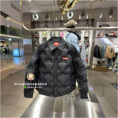 SprayGround Shark Mouth Counter Authentic 25 New W1141312 Men s and Women s Fashionable Lightweight Down Jacket