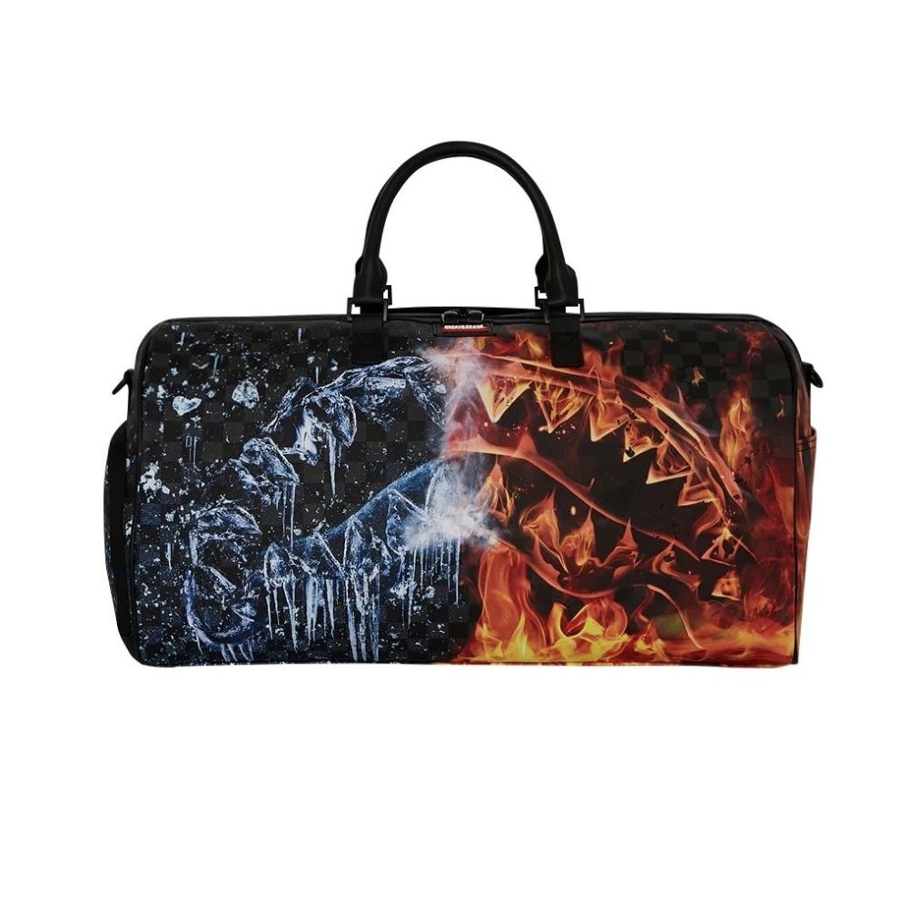 SprayGround counter genuine SG Shark Mouth W1135512 large handheld fitness bag transparent travel bag