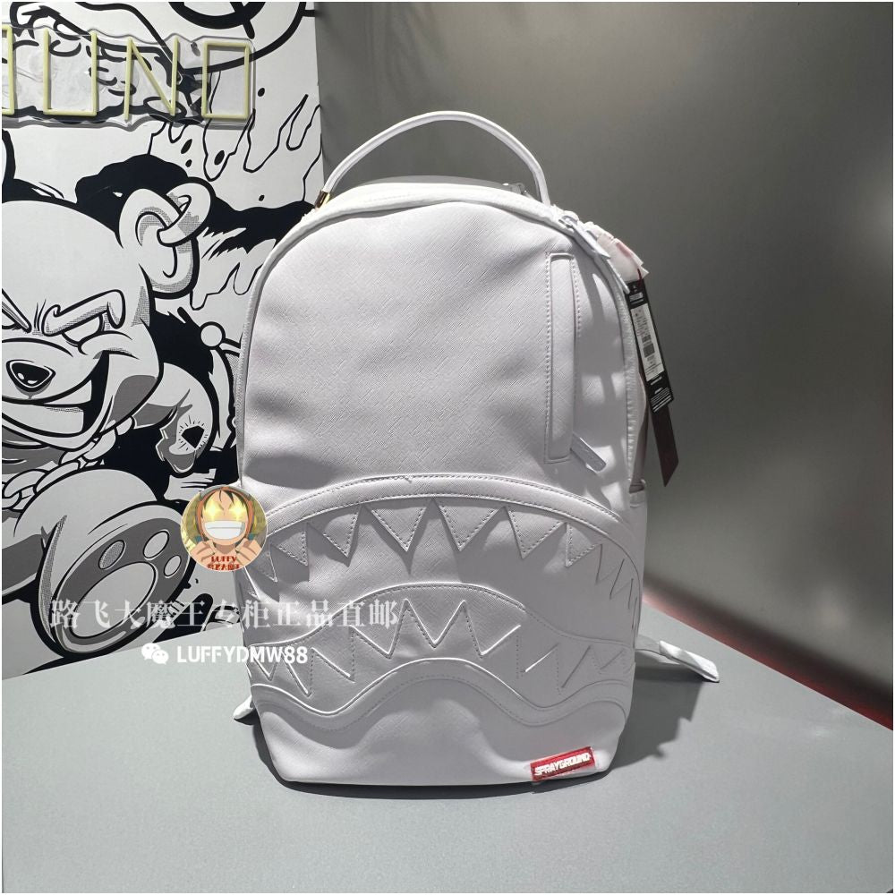 SprayGround counter genuine shark mouth W1035723 trendy brand large capacity men s and women s backpack computer image 0