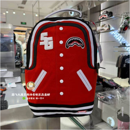 SprayGround Shark Mouth Counter Authentic 25 New W1145802 Men s and Women s Fashion Trend Backpack image 1