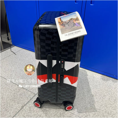 SprayGround counter genuine 20 inch luggage rack with trendy brand swivel wheels W0914801 image 2