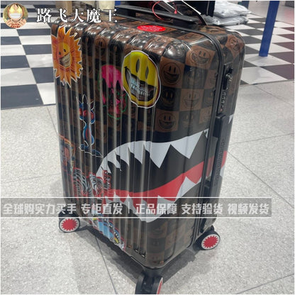 SprayGround counter genuine 20 inch luggage rack with trendy brand swivel wheels W0914801 image 4