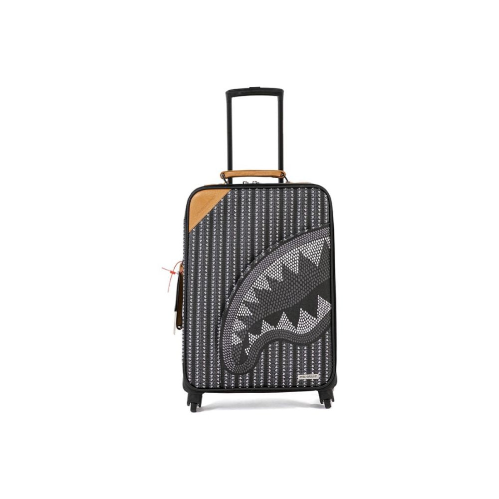 SprayGround counter genuine 20 inch luggage rack with trendy brand swivel wheels W0914801