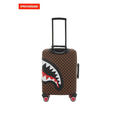 SprayGround counter genuine 20 inch luggage rack with trendy brand swivel wheels W0914801