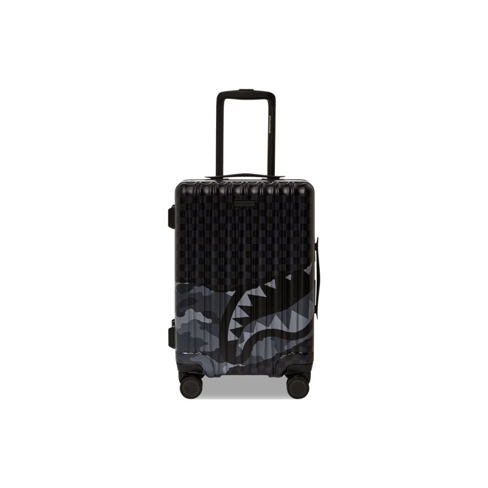 SprayGround counter genuine 20 inch luggage rack with trendy brand swivel wheels W0914801