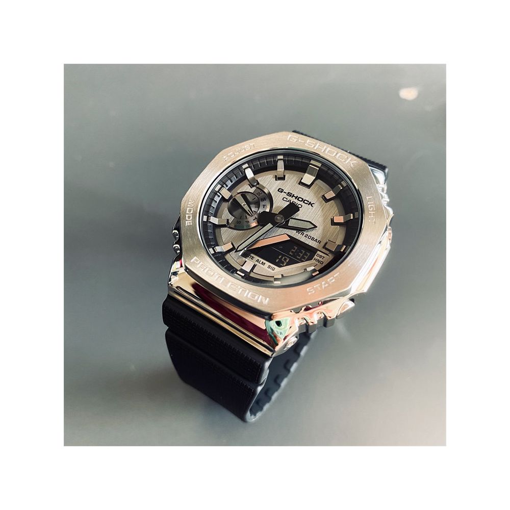 Casio G SHOCK Octagonal Farmhouse Oak Metal GM 2100 1A GM 2100B 3A 4A GBM image 2