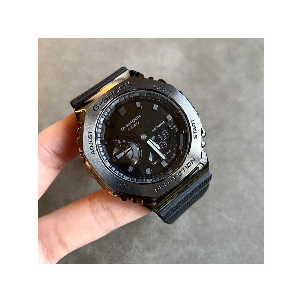 Casio G SHOCK Octagonal Farmhouse Oak Metal GM 2100 1A GM 2100B 3A 4A GBM image 5