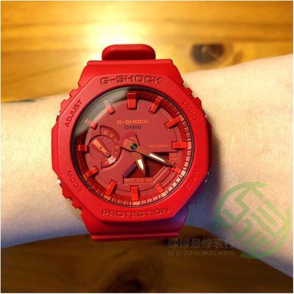 Casio G SHOCK Farmhouse Oak Colorful Rainbow Neutral Waterproof Watch GMA S2100BS 7A 3A 4