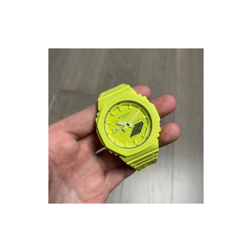 Casio G SHOCK Farmhouse Oak Colorful Rainbow Neutral Waterproof Watch GMA S2100BS 7A 3A 4