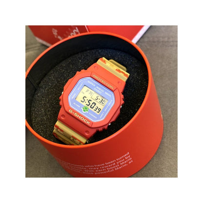 CASIO Casio G SHOCK Small Square Mario Co branded Limited Edition Waterproof Watch DW 5600SMB 4 image 1