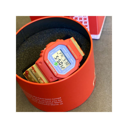 CASIO Casio G SHOCK Small Square Mario Co branded Limited Edition Waterproof Watch DW 5600SMB 4 image 3
