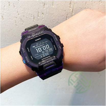 Casio G SHOCK Transparent GBD 200SM 1A6 1A5 1 2 9 Step Counting Sports Electronic Bluetooth Watch image 2