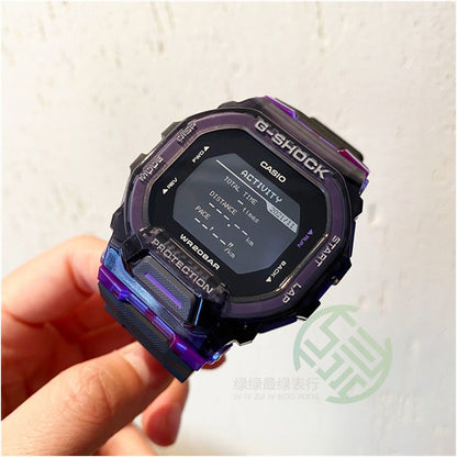 Casio G SHOCK Transparent GBD 200SM 1A6 1A5 1 2 9 Step Counting Sports Electronic Bluetooth Watch image 3