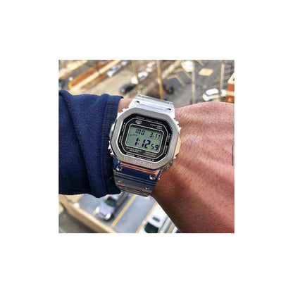 Casio 35th Anniversary Gold Brick Silver Brick Small Square Solar Wave Men s Watch GMW B5000GD 9 1 image 5