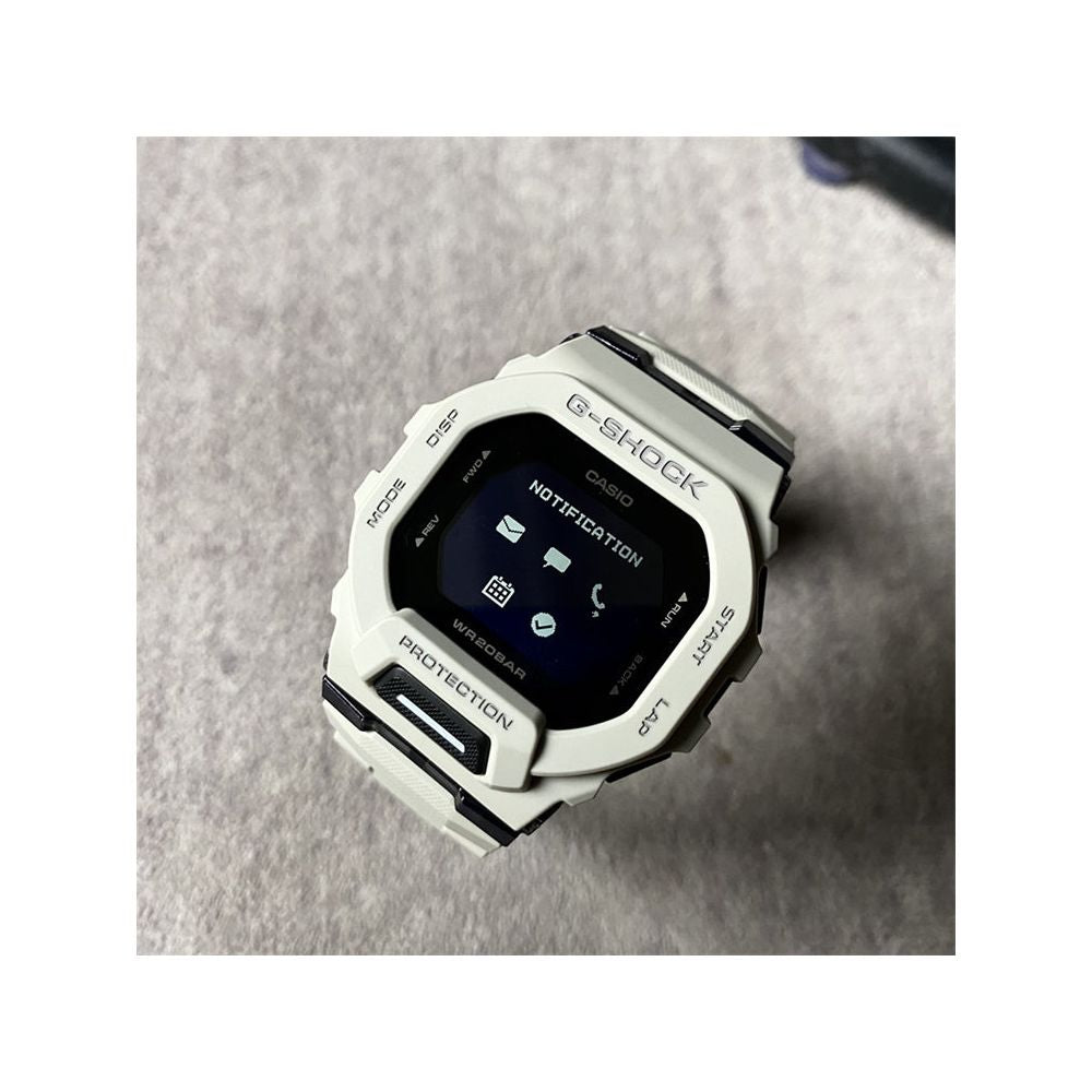 Casio GSHOCK Bluetooth Smart Notification Step Counting Waterproof Sports Watch GBD 200 1 2 9 SM 1A5 image 0