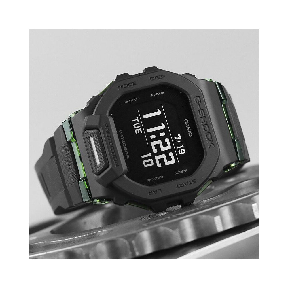 Casio GSHOCK Bluetooth Smart Notification Step Counting Waterproof Sports Watch GBD 200 1 2 9 SM 1A5