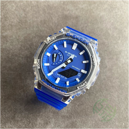Casio Hidden Coast GA 2100HC 2A 4A GA 2000HC Farmhouse Oak Transparent Men s and Women s Watch