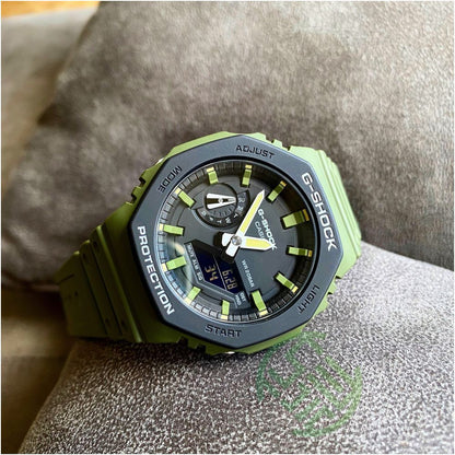 Casio Hidden Coast GA 2100HC 2A 4A GA 2000HC Farmhouse Oak Transparent Men s and Women s Watch