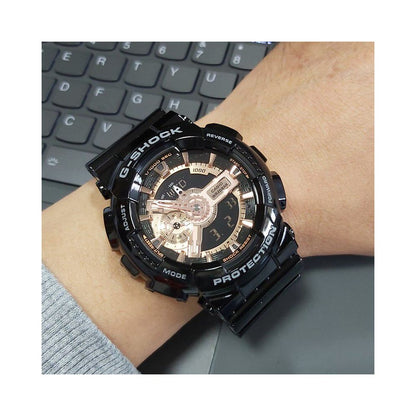 CASIOG SHOCK GA 110 1B Black Knight 110GB RG SKE MMC LS 1A 1A1 1B Table image 4