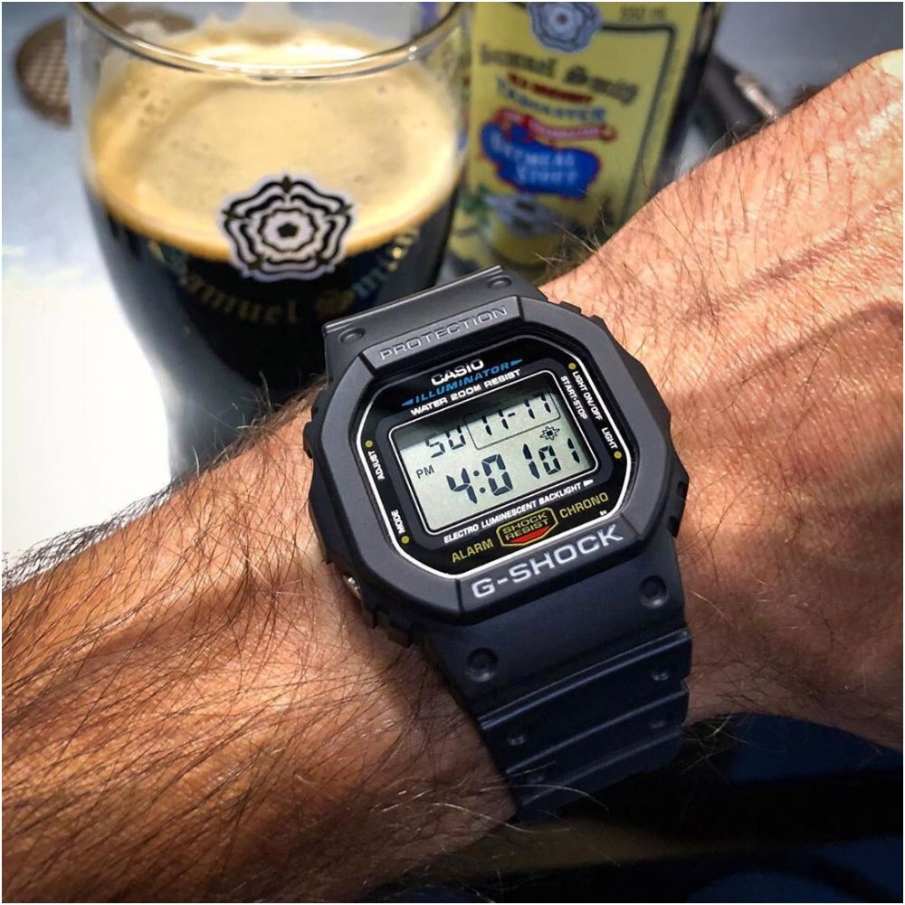 Casio G SHOCK Block DW 5600BB HR SB SK GW M5610 E 1A 7 MS Watch image 3