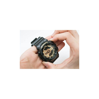 CASIO Casio G SHOCK Sports Classic Black Gold GA 110GB 1A 110MMC Fashion Men s Watch image 2