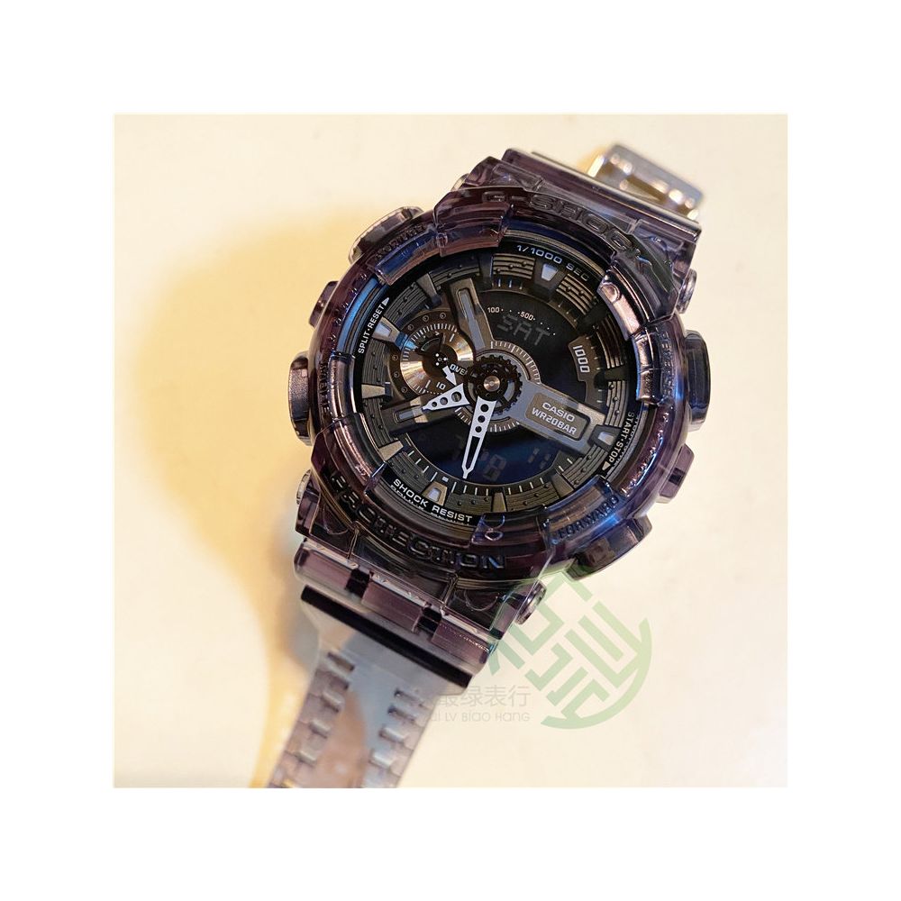 CASIO Casio G SHOCK Sports Classic Black Gold GA 110GB 1A 110MMC Fashion Men s Watch