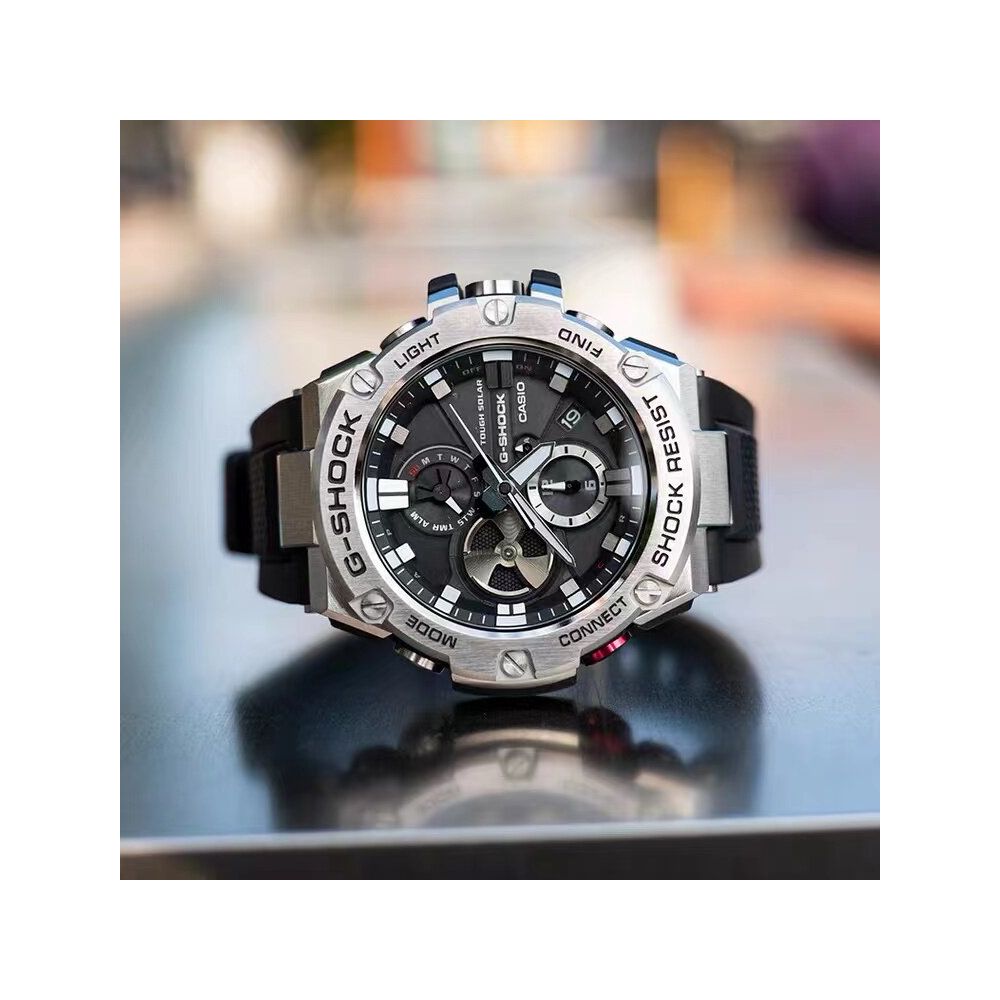 CASIO G SHOCK Solar Bluetooth GST B100 1A 1A3 1A4 B400 B500 Watch image 0