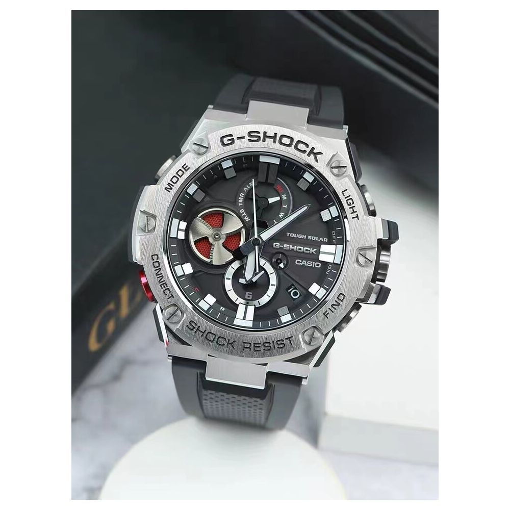 CASIO G SHOCK Solar Bluetooth GST B100 1A 1A3 1A4 B400 B500 Watch image 1