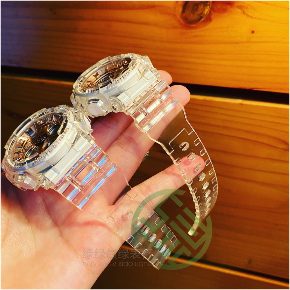 Casio G SHOCK Transparent Rose Gold GMA S110SR 7A S120SR GMA S120GS 3 VW image 3