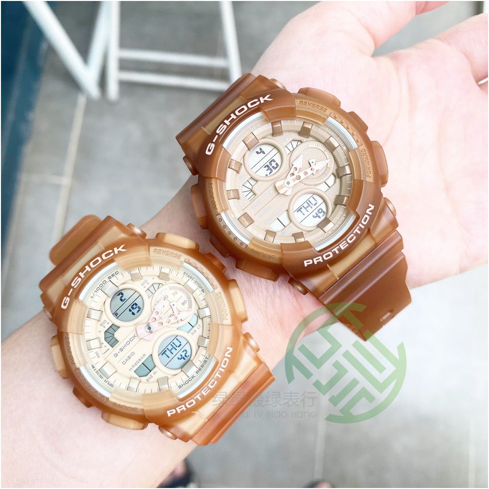 Casio G SHOCK Transparent Rose Gold GMA S110SR 7A S120SR GMA S120GS 3 VW image 4