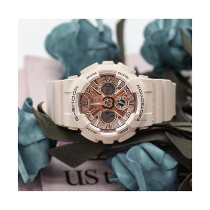 Casio G SHOCK Transparent Rose Gold GMA S110SR 7A S120SR GMA S120GS 3 VW