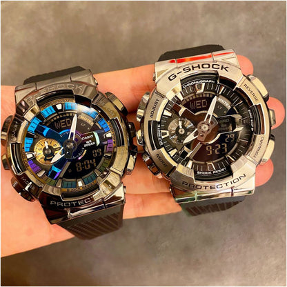 Casio G SHOCK Metal Sports Waterproof Watch GM 110 1A 110B 110G 1A9 GM S110 image 0