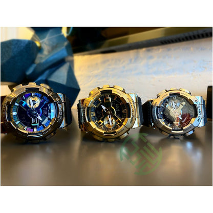 Casio G SHOCK Metal Sports Waterproof Watch GM 110 1A 110B 110G 1A9 GM S110 image 4